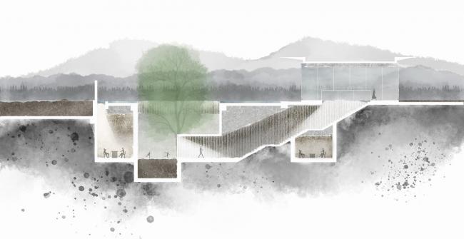 BIM建筑|湖泊下阅读,树影行过的时间 / 水相设计 BIM建筑|湖泊下阅读,树影行过的时间 / 水相设计