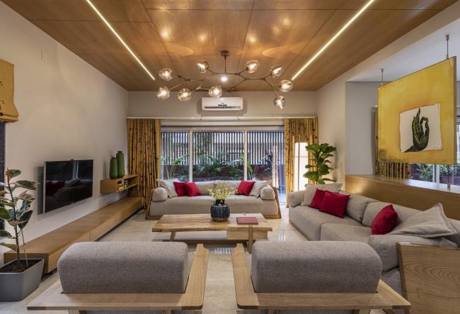 BIM建筑|如火一般热情,如耕牛般内敛:印度“红盒子”之家 / The Grid Architects BIM建筑|如火一般热情,如耕牛般内敛:印度“红盒子”之家 / The Grid Architects