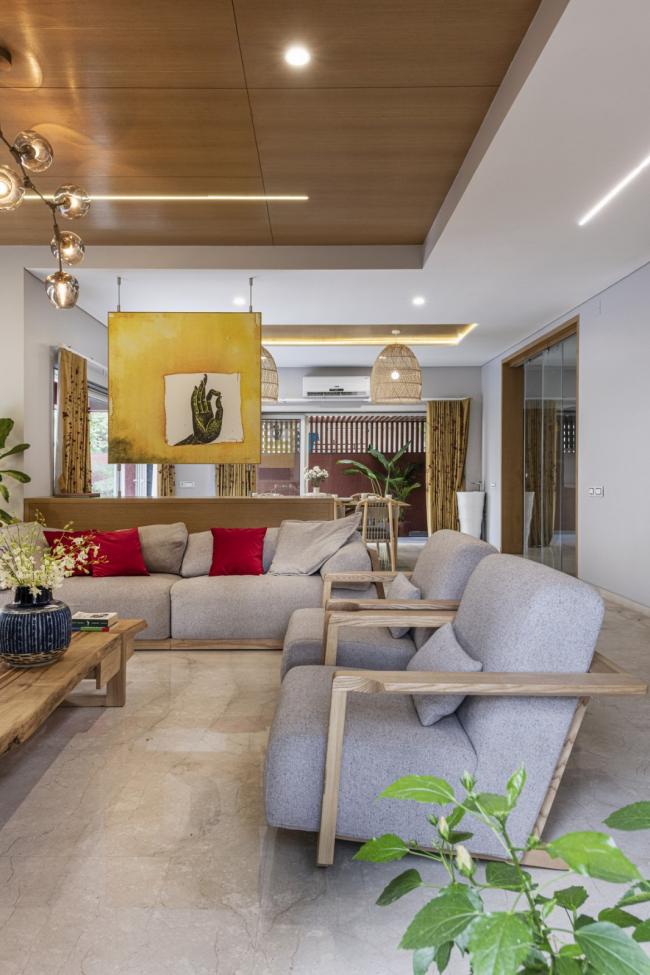 BIM建筑|如火一般热情,如耕牛般内敛:印度“红盒子”之家 / The Grid Architects BIM建筑|如火一般热情,如耕牛般内敛:印度“红盒子”之家 / The Grid Architects