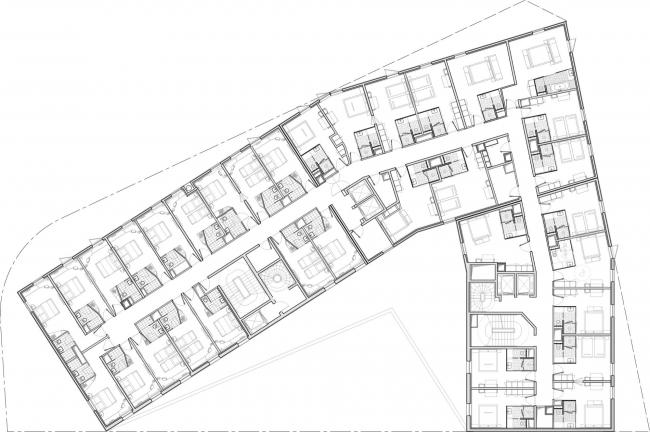 BIM建筑|如纯白蕾丝裙般优雅圣洁:蒙特皮埃酒店综合体 / Manuelle Gautrand Architecture BIM建筑|如纯白蕾丝裙般优雅圣洁:蒙特皮埃酒店综合体 / Manuelle Gautrand Architecture