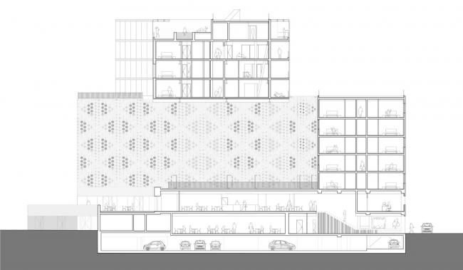 BIM建筑|如纯白蕾丝裙般优雅圣洁:蒙特皮埃酒店综合体 / Manuelle Gautrand Architecture BIM建筑|如纯白蕾丝裙般优雅圣洁:蒙特皮埃酒店综合体 / Manuelle Gautrand Architecture