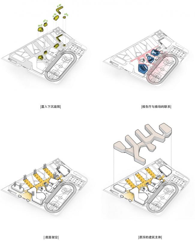 BIM建筑|漂浮的立体校园——浙江大学教育学院附属中学 / 浙江大学建筑设计研究院有限公司 BIM建筑|漂浮的立体校园——浙江大学教育学院附属中学 / 浙江大学建筑设计研究院有限公司