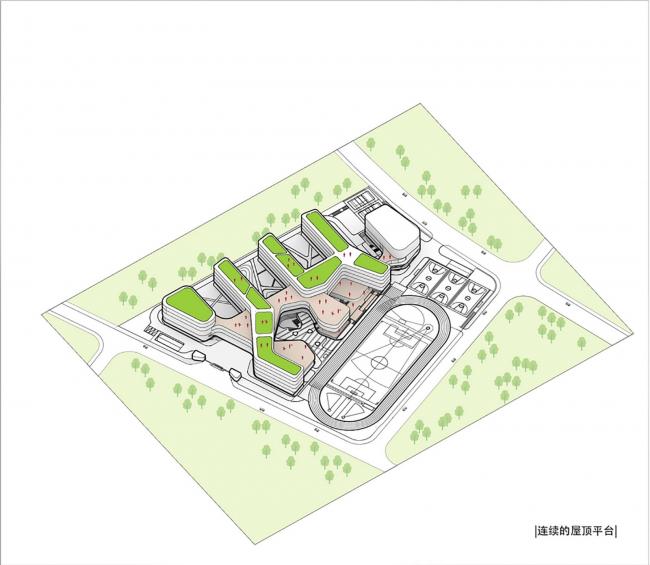 BIM建筑|漂浮的立体校园——浙江大学教育学院附属中学 / 浙江大学建筑设计研究院有限公司 BIM建筑|漂浮的立体校园——浙江大学教育学院附属中学 / 浙江大学建筑设计研究院有限公司