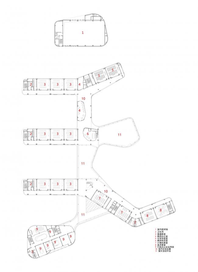 BIM建筑|漂浮的立体校园——浙江大学教育学院附属中学 / 浙江大学建筑设计研究院有限公司 BIM建筑|漂浮的立体校园——浙江大学教育学院附属中学 / 浙江大学建筑设计研究院有限公司