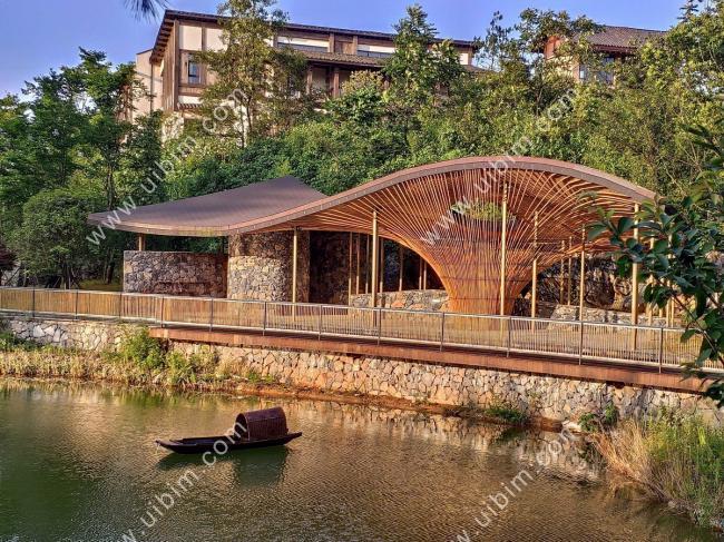 BIM建筑|似轻柔的山风拂过:武隆归原小镇茶亭 / 纬图设计机构 BIM建筑|似轻柔的山风拂过:武隆归原小镇茶亭 / 纬图设计机构