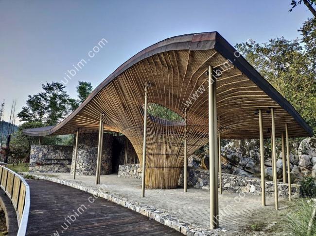 BIM建筑|似轻柔的山风拂过:武隆归原小镇茶亭 / 纬图设计机构 BIM建筑|似轻柔的山风拂过:武隆归原小镇茶亭 / 纬图设计机构