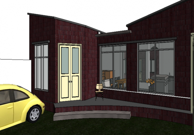 BIM资料|[revit模型]​单层别墅设计