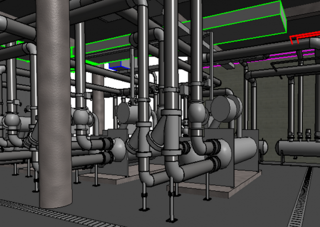 BIM资料|[revit模型]制冷机房模型