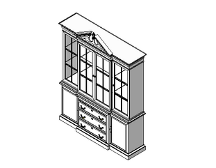 BIM资料|Revit族库-立柜04.rfa BIM资料|Revit族库-立柜04.rfa