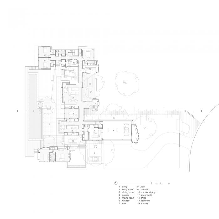 BIM建筑|浑然天成,融于自然:湖景住宅 / Alter Studio BIM建筑|浑然天成,融于自然:湖景住宅 / Alter Studio