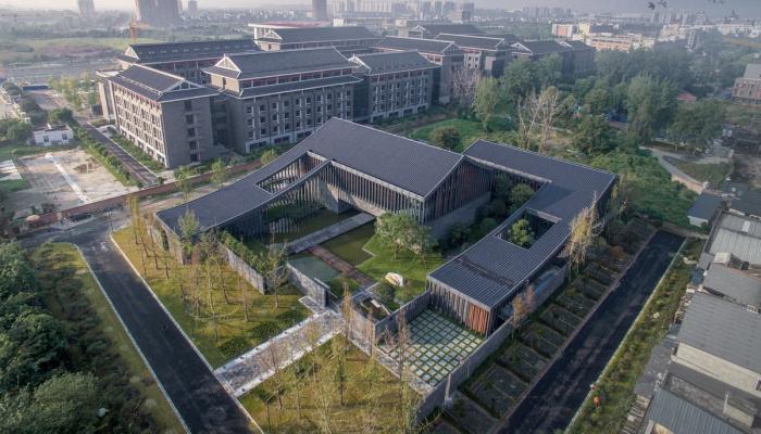 BIM建筑|四川大学喜马拉雅文化及宗教研究中心 / 中国建筑西南设计研究院,郑勇工作室 BIM建筑|四川大学喜马拉雅文化及宗教研究中心 / 中国建筑西南设计研究院,郑勇工作室