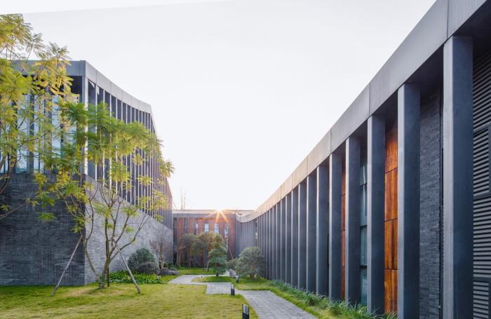 BIM建筑|四川大学喜马拉雅文化及宗教研究中心 / 中国建筑西南设计研究院,郑勇工作室 BIM建筑|四川大学喜马拉雅文化及宗教研究中心 / 中国建筑西南设计研究院,郑勇工作室