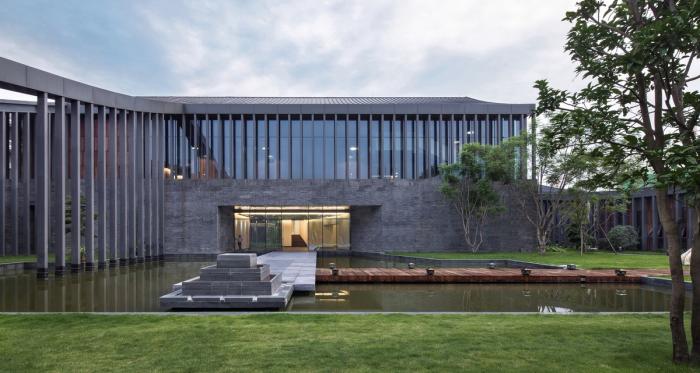 BIM建筑|四川大学喜马拉雅文化及宗教研究中心 / 中国建筑西南设计研究院,郑勇工作室 BIM建筑|四川大学喜马拉雅文化及宗教研究中心 / 中国建筑西南设计研究院,郑勇工作室