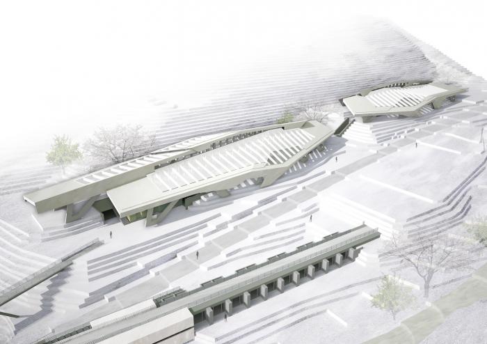 BIM建筑|混凝土几何架构而成的“游戏工具”:上东木炭桑拿屋 / studio_suspicion BIM建筑|混凝土几何架构而成的“游戏工具”:上东木炭桑拿屋 / studio_suspicion