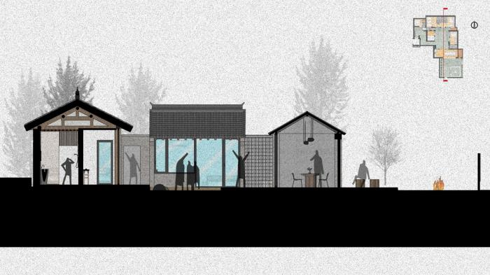 BIM建筑|小龙门百年“福”字院重获新生 | CCDI卝智室内设计 BIM建筑|小龙门百年“福”字院重获新生 | CCDI卝智室内设计