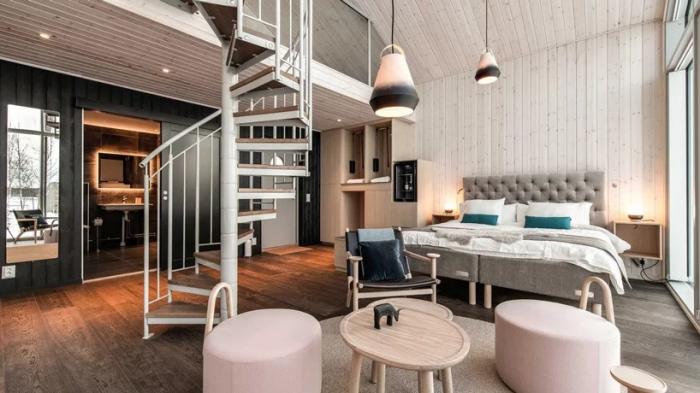 BIM建筑|漂浮于卢勒河上的水疗酒店:“北极浴” BIM建筑|漂浮于卢勒河上的水疗酒店:“北极浴”