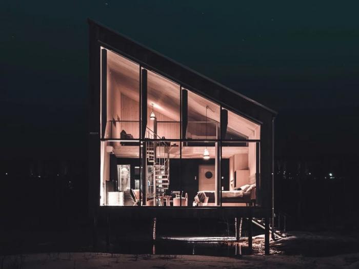 BIM建筑|漂浮于卢勒河上的水疗酒店:“北极浴” BIM建筑|漂浮于卢勒河上的水疗酒店:“北极浴”