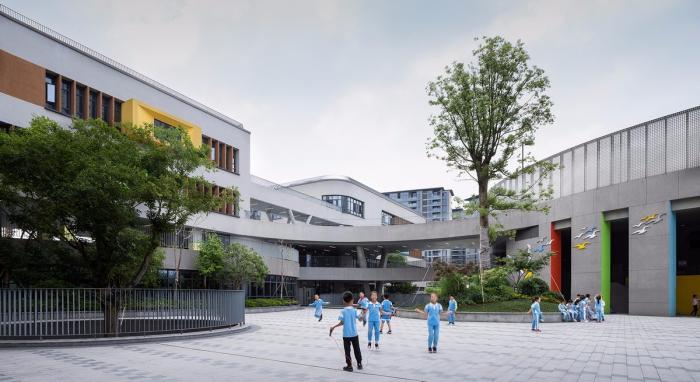 BIM建筑|杭州市胜利小学新城校区及附属幼儿园 / 浙江大学建筑设计研究院有限公司 BIM建筑|杭州市胜利小学新城校区及附属幼儿园 / 浙江大学建筑设计研究院有限公司