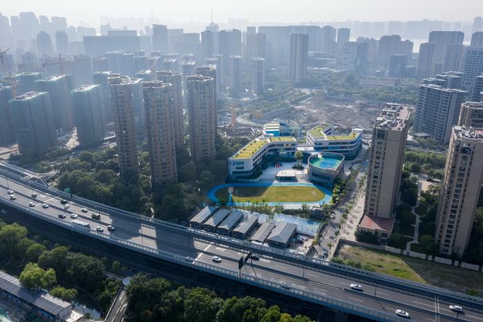 BIM建筑|杭州市胜利小学新城校区及附属幼儿园 / 浙江大学建筑设计研究院有限公司 BIM建筑|杭州市胜利小学新城校区及附属幼儿园 / 浙江大学建筑设计研究院有限公司