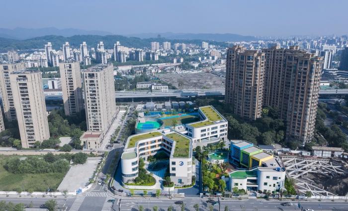 BIM建筑|杭州市胜利小学新城校区及附属幼儿园 / 浙江大学建筑设计研究院有限公司 BIM建筑|杭州市胜利小学新城校区及附属幼儿园 / 浙江大学建筑设计研究院有限公司