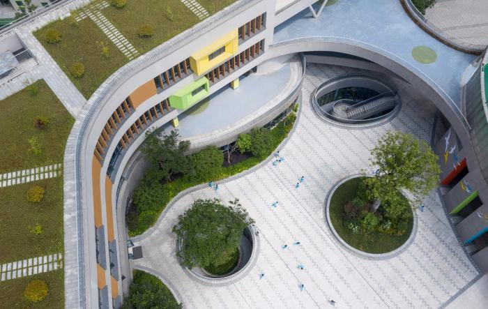 BIM建筑|杭州市胜利小学新城校区及附属幼儿园 / 浙江大学建筑设计研究院有限公司 BIM建筑|杭州市胜利小学新城校区及附属幼儿园 / 浙江大学建筑设计研究院有限公司