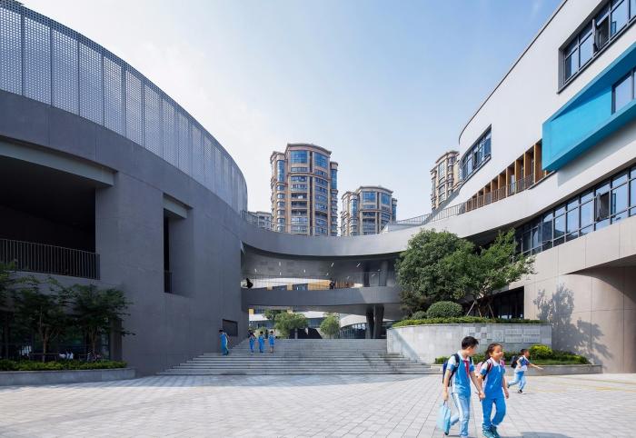 BIM建筑|杭州市胜利小学新城校区及附属幼儿园 / 浙江大学建筑设计研究院有限公司 BIM建筑|杭州市胜利小学新城校区及附属幼儿园 / 浙江大学建筑设计研究院有限公司