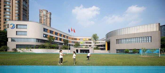 BIM建筑|杭州市胜利小学新城校区及附属幼儿园 / 浙江大学建筑设计研究院有限公司 BIM建筑|杭州市胜利小学新城校区及附属幼儿园 / 浙江大学建筑设计研究院有限公司