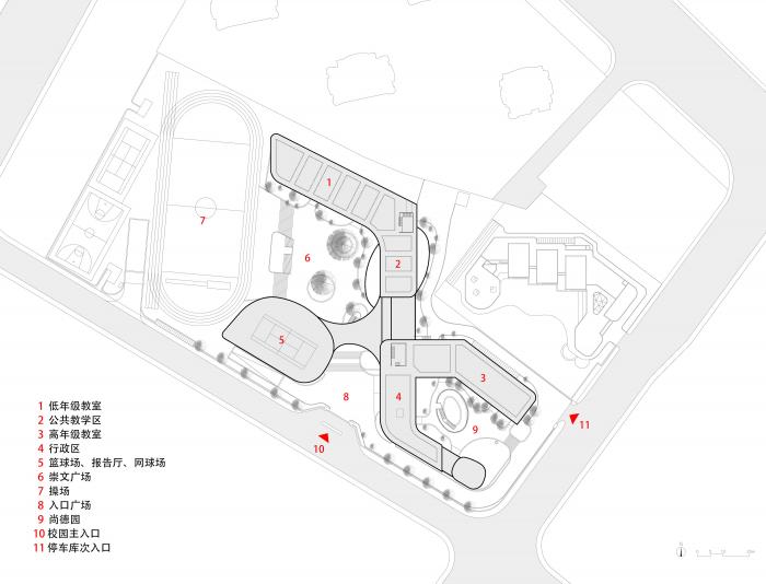BIM建筑|杭州市胜利小学新城校区及附属幼儿园 / 浙江大学建筑设计研究院有限公司 BIM建筑|杭州市胜利小学新城校区及附属幼儿园 / 浙江大学建筑设计研究院有限公司