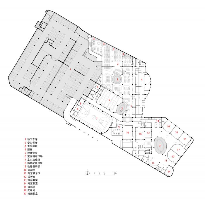 BIM建筑|杭州市胜利小学新城校区及附属幼儿园 / 浙江大学建筑设计研究院有限公司 BIM建筑|杭州市胜利小学新城校区及附属幼儿园 / 浙江大学建筑设计研究院有限公司