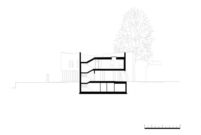 BIM建筑|融合古典,调皮地飞动——环抱老树的游客中心 / MoDusArchitects BIM建筑|融合古典,调皮地飞动——环抱老树的游客中心 / MoDusArchitects
