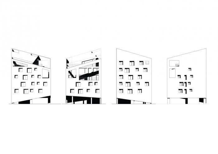 BIM建筑|虚与实的统一:韩国混凝土架空公寓 / Atelier Jun BIM建筑|虚与实的统一:韩国混凝土架空公寓 / Atelier Jun