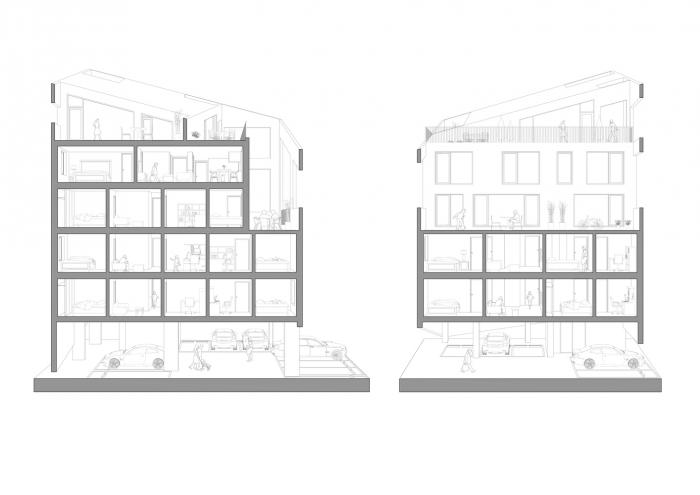 BIM建筑|虚与实的统一:韩国混凝土架空公寓 / Atelier Jun BIM建筑|虚与实的统一:韩国混凝土架空公寓 / Atelier Jun