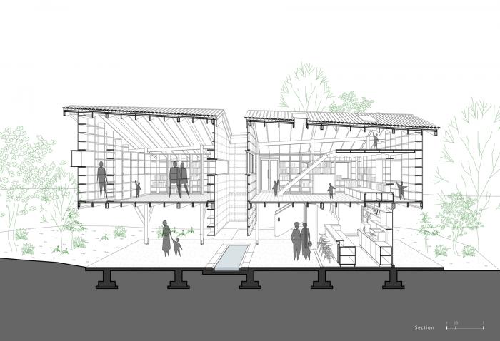 BIM建筑|拾云山房,浙江 / 尌林建筑设计事务所 BIM建筑|拾云山房,浙江 / 尌林建筑设计事务所