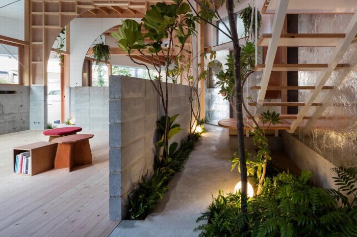 BIM建筑|神户“帽盒”之家,旋转45度的平面 BIM建筑|神户“帽盒”之家,旋转45度的平面