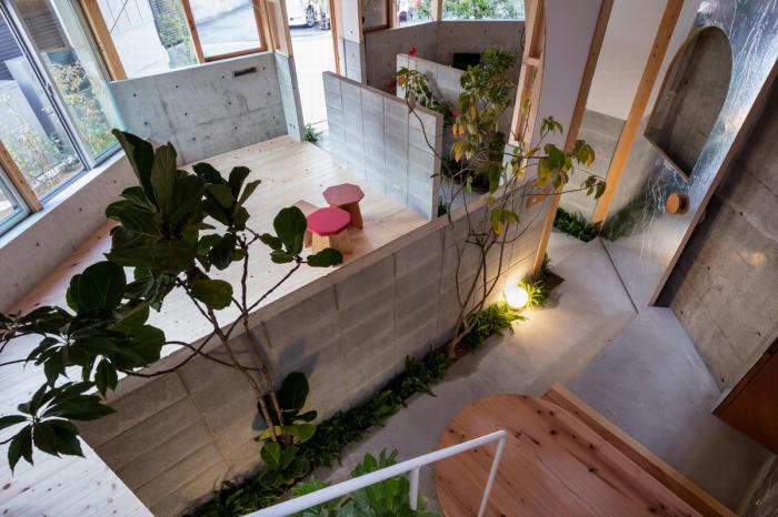 BIM建筑|神户“帽盒”之家,旋转45度的平面 BIM建筑|神户“帽盒”之家,旋转45度的平面