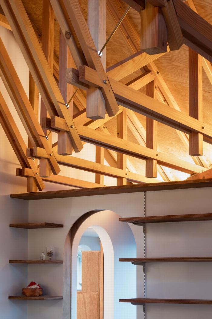 BIM建筑|神户“帽盒”之家,旋转45度的平面 BIM建筑|神户“帽盒”之家,旋转45度的平面