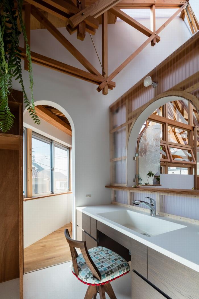 BIM建筑|神户“帽盒”之家,旋转45度的平面 BIM建筑|神户“帽盒”之家,旋转45度的平面