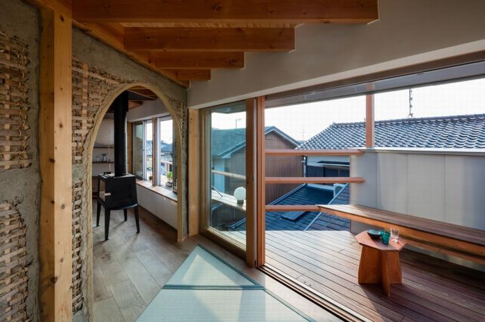 BIM建筑|神户“帽盒”之家,旋转45度的平面 BIM建筑|神户“帽盒”之家,旋转45度的平面