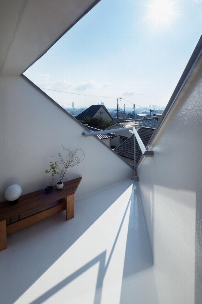 BIM建筑|神户“帽盒”之家,旋转45度的平面 BIM建筑|神户“帽盒”之家,旋转45度的平面