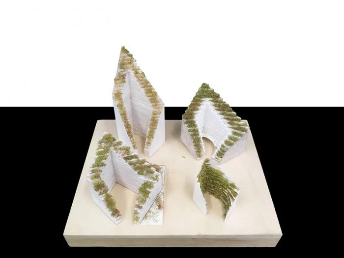 BIM建筑|绿植爬满“山峰”——阿尔巴尼亚Ekspozita大楼 / Mario Cucinella BIM建筑|绿植爬满“山峰”——阿尔巴尼亚Ekspozita大楼 / Mario Cucinella