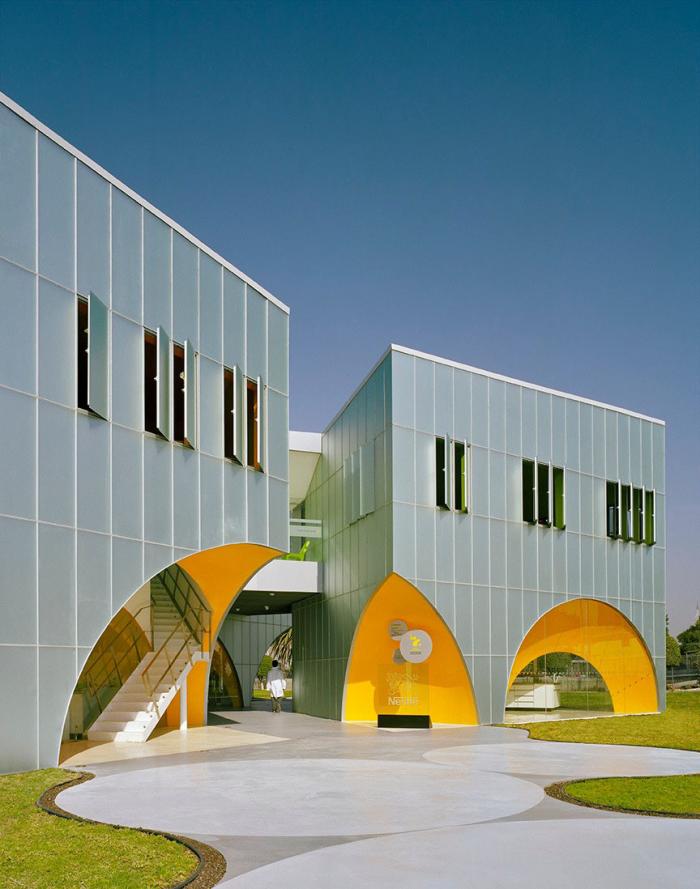 BIM建筑|宛如晶莹透明的水晶:墨西哥雀巢集团创新实验室/Rojkind Arquitectos BIM建筑|宛如晶莹透明的水晶:墨西哥雀巢集团创新实验室/Rojkind Arquitectos