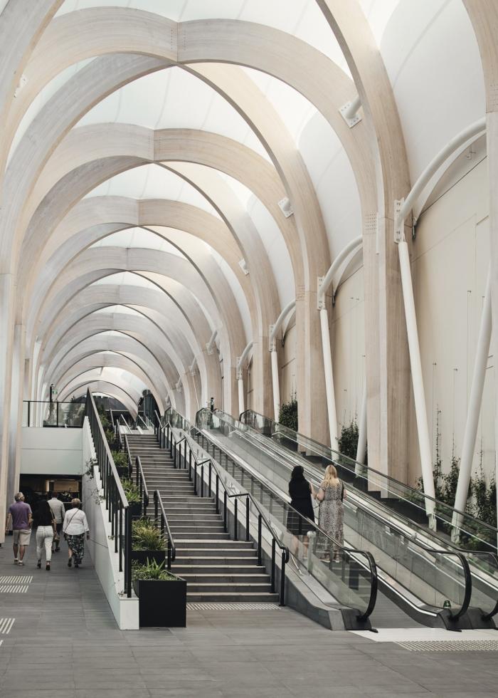 BIM建筑|查德斯通拱形新地标:“The Link”步行道 / Make Architects BIM建筑|查德斯通拱形新地标:“The Link”步行道 / Make Architects