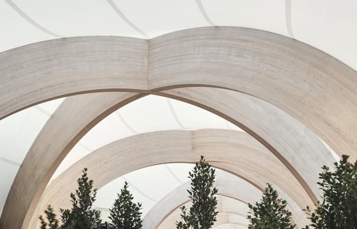 BIM建筑|查德斯通拱形新地标:“The Link”步行道 / Make Architects BIM建筑|查德斯通拱形新地标:“The Link”步行道 / Make Architects