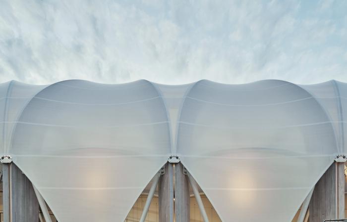 BIM建筑|查德斯通拱形新地标:“The Link”步行道 / Make Architects BIM建筑|查德斯通拱形新地标:“The Link”步行道 / Make Architects