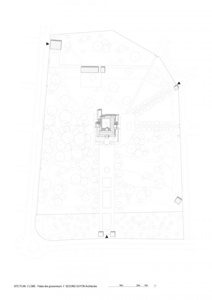 BIM建筑|古今对话——洛美总督官邸展览空间和工作室 / Segond-Guyon Architectes BIM建筑|古今对话——洛美总督官邸展览空间和工作室 / Segond-Guyon Architectes