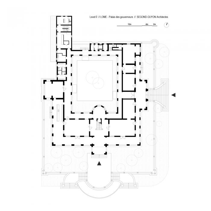 BIM建筑|古今对话——洛美总督官邸展览空间和工作室 / Segond-Guyon Architectes BIM建筑|古今对话——洛美总督官邸展览空间和工作室 / Segond-Guyon Architectes
