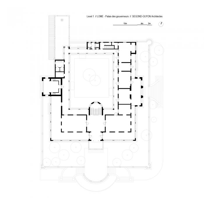 BIM建筑|古今对话——洛美总督官邸展览空间和工作室 / Segond-Guyon Architectes BIM建筑|古今对话——洛美总督官邸展览空间和工作室 / Segond-Guyon Architectes