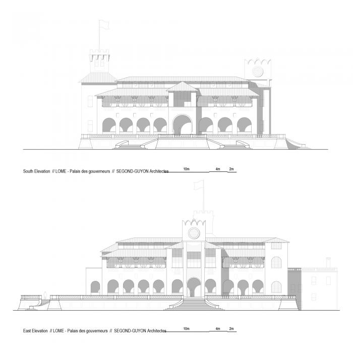 BIM建筑|古今对话——洛美总督官邸展览空间和工作室 / Segond-Guyon Architectes BIM建筑|古今对话——洛美总督官邸展览空间和工作室 / Segond-Guyon Architectes