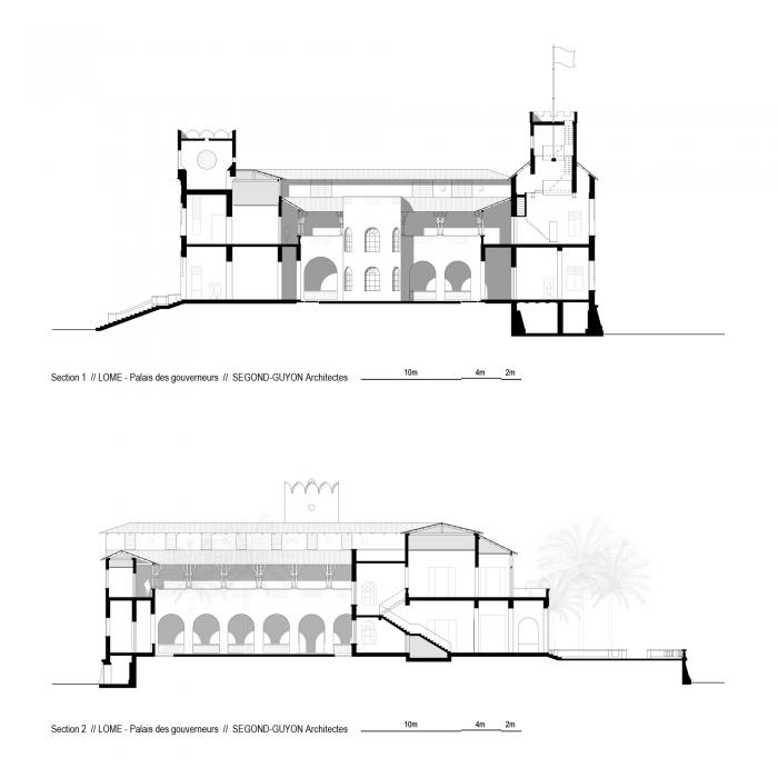 BIM建筑|古今对话——洛美总督官邸展览空间和工作室 / Segond-Guyon Architectes BIM建筑|古今对话——洛美总督官邸展览空间和工作室 / Segond-Guyon Architectes