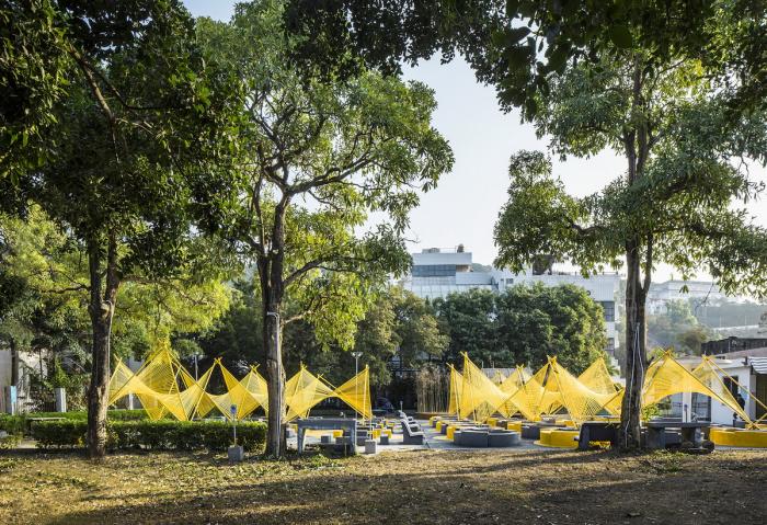 BIM建筑|“篝火”空间装置,深圳 / MAT超级建筑事务所 BIM建筑|“篝火”空间装置,深圳 / MAT超级建筑事务所